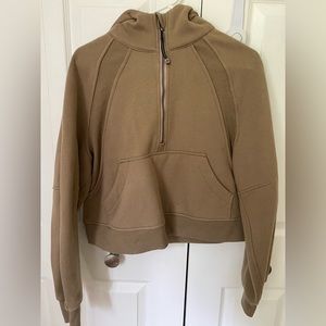 Lululemon oversized half zip hoodie